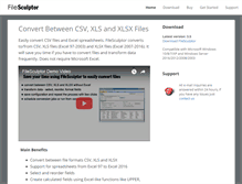 Tablet Screenshot of filesculptor.com